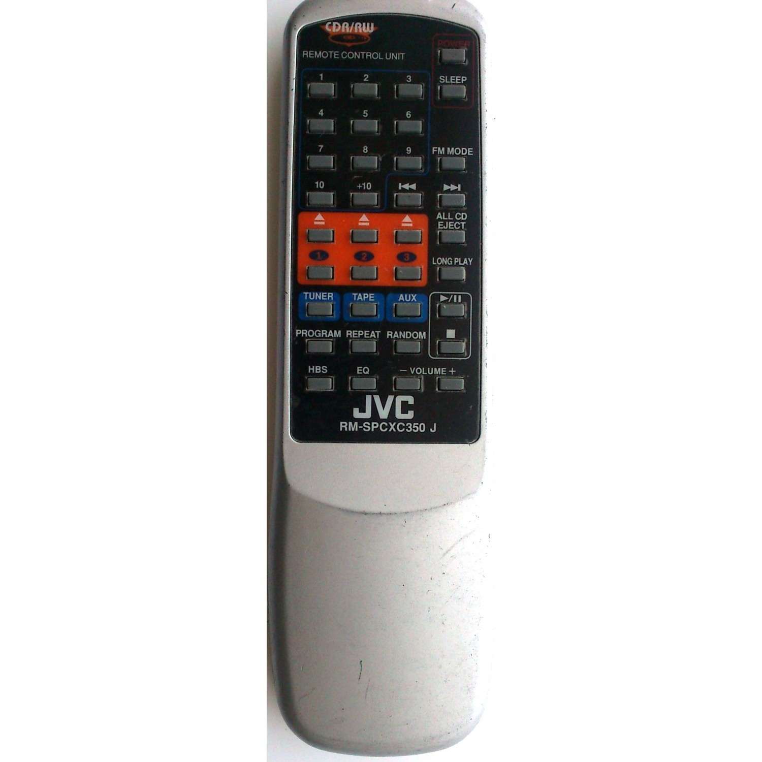 CONTROL REMOTO PARA SISTEMA DE AUDIO / JVC RM-SPCXC350 J